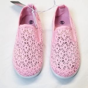 Pink Lace Shoes NWT
